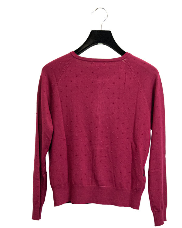 Cardigan Nodi Magenta | DIEGO ZORODDU