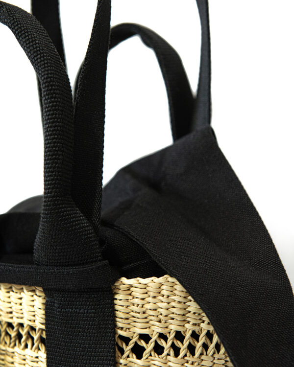 Borsa Piccola Ecrù Nero | DIEGO ZORODDU