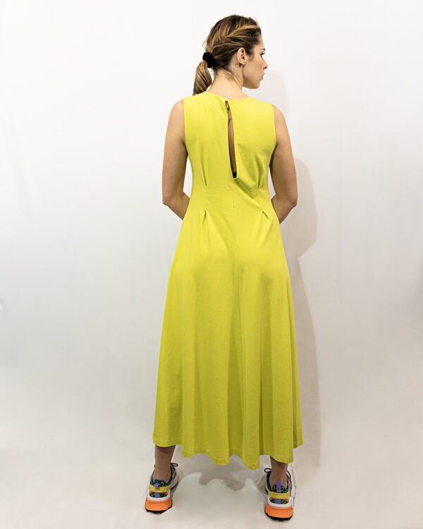 Abito Smanicato Lime | DIEGO ZORODDU