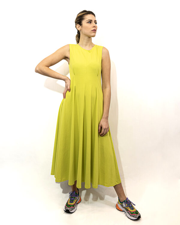 Abito Smanicato Lime | DIEGO ZORODDU