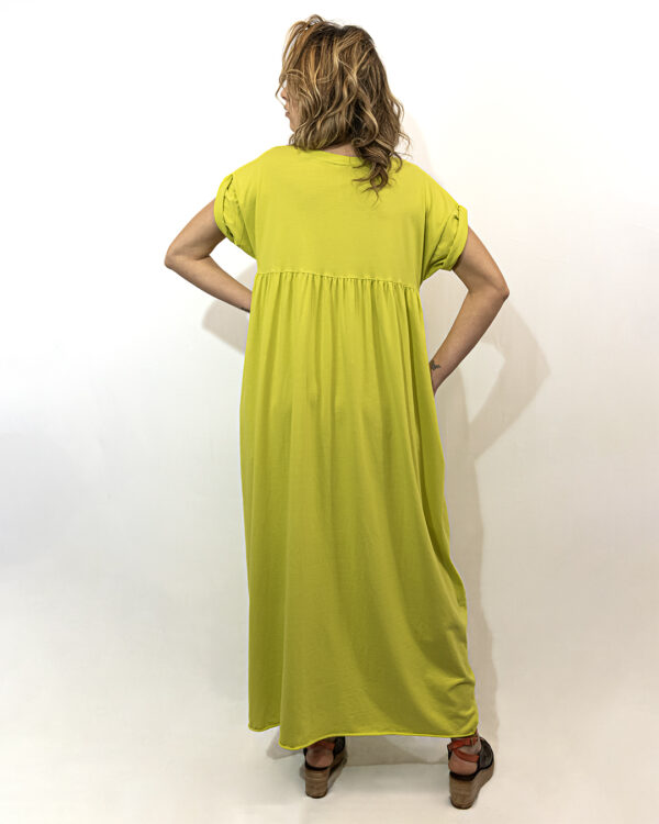 Abito Lungo Lime | DIEGO ZORODDU