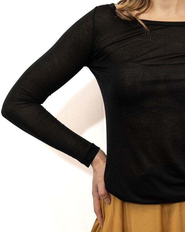 Maglia Modal Nero | DIEGO ZORODDU