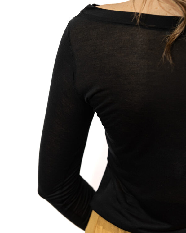 Maglia Modal Nero | DIEGO ZORODDU