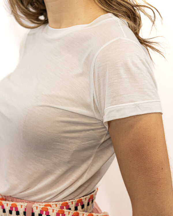 T Shirt Modal Latte | DIEGO ZORODDU