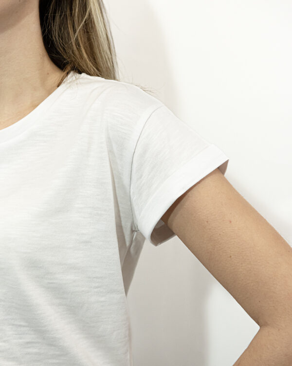 T Shirt Melange Bianca | DIEGO ZORODDU
