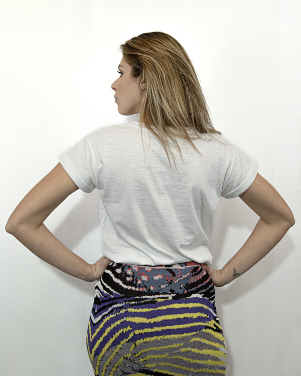 T Shirt Melange Bianca | DIEGO ZORODDU