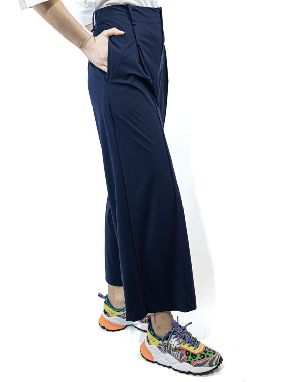 Pantalone Morbido Blu | DIEGO ZORODDU