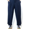 Pantalone Morbido Blu | DIEGO ZORODDU