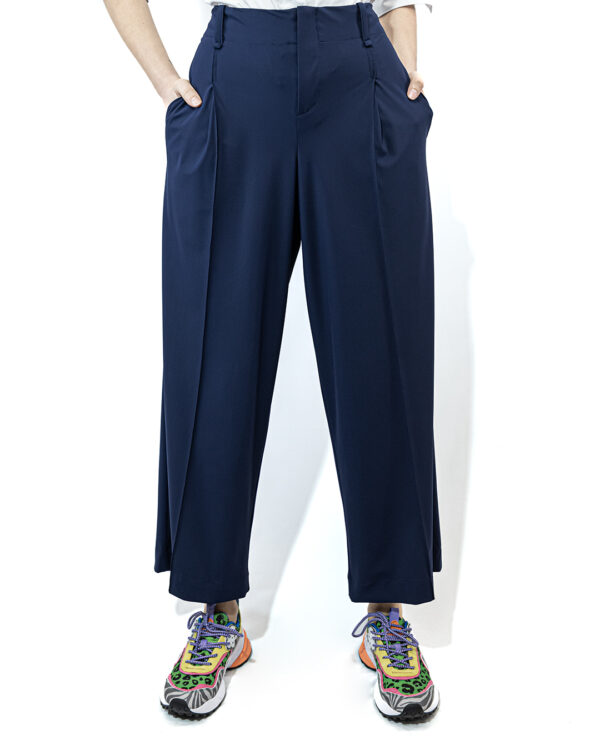 Pantalone Morbido Blu | DIEGO ZORODDU