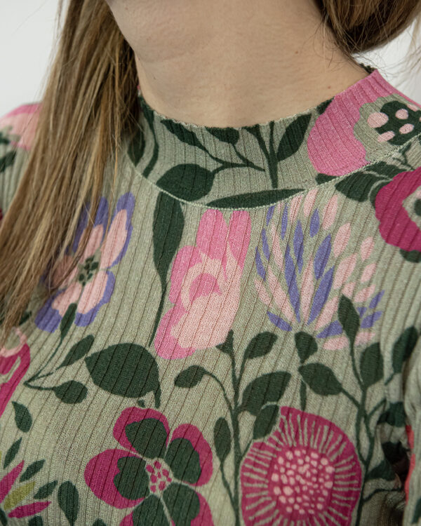 Maglia Petalo Verde | DIEGO ZORODDU