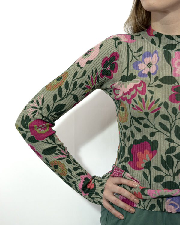 Maglia Petalo Verde | DIEGO ZORODDU