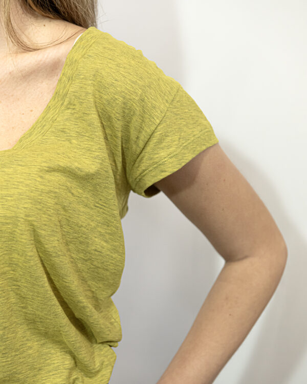 T Shirt Mélange Lime | DIEGO ZORODDU