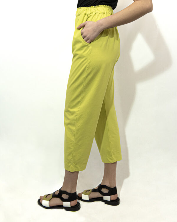 Pantalone Morbido Lime | DIEGO ZORODDU