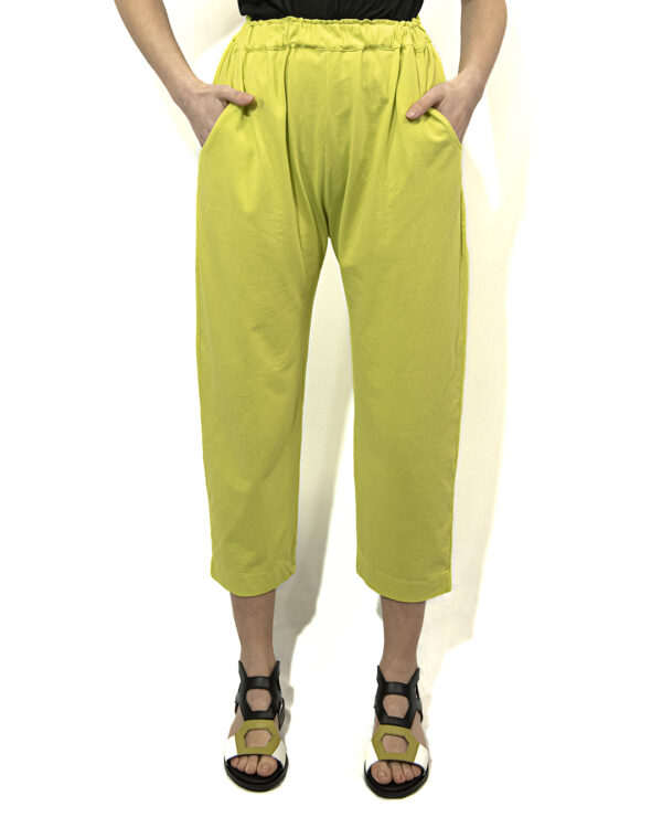 Pantalone Morbido Lime | DIEGO ZORODDU