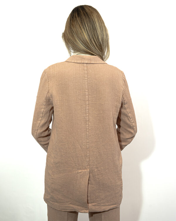 Giacca Lino Rosa | DIEGO ZORODDU