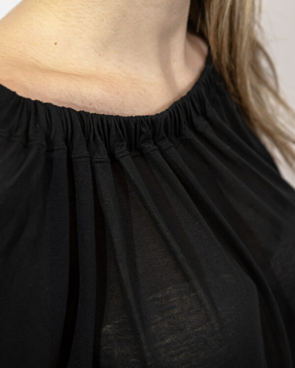Blusa Tubolari Nera | DIEGO ZORODDU