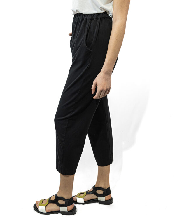 Pantalone Morbido Nero | DIEGO ZORODDU
