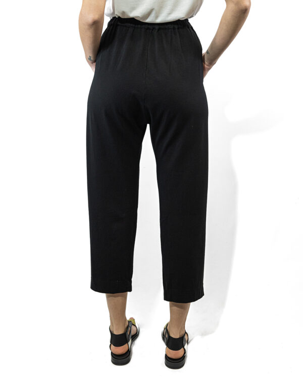 Pantalone Morbido Nero | DIEGO ZORODDU