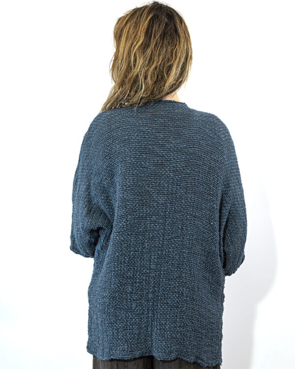 Kimono Lino Blu | DIEGO ZORODDU