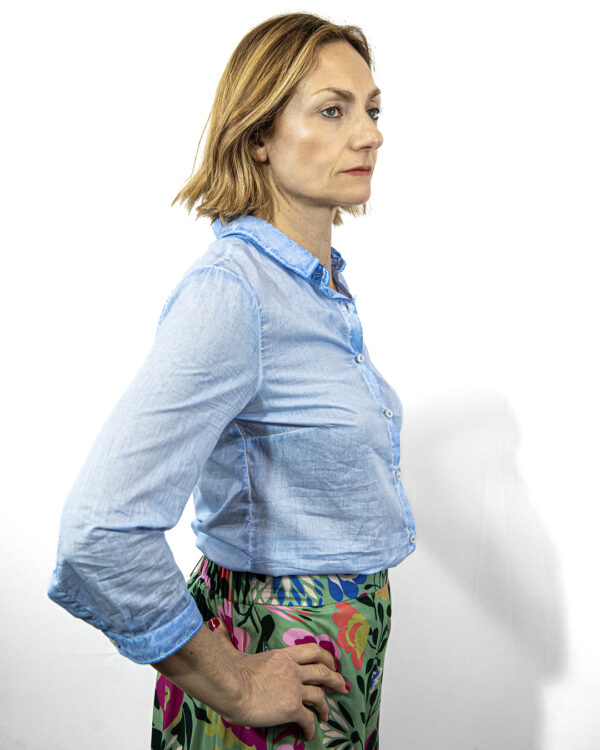 Camicia Sfumata Celeste | DIEGO ZORODDU