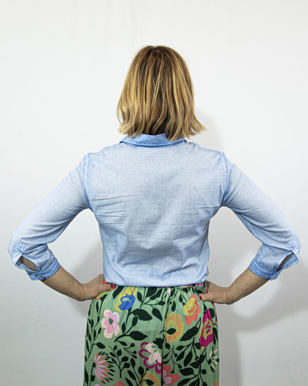 Camicia Sfumata Celeste | DIEGO ZORODDU