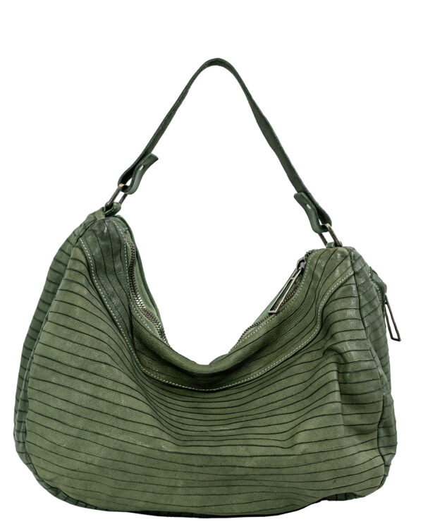 Borsa Intagliata Verde | DIEGO ZORODDU