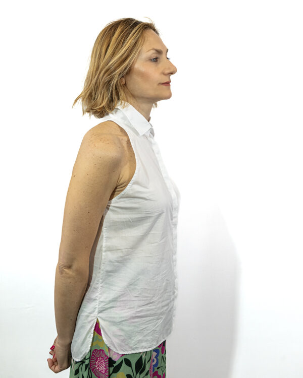 Camicia Smanicata Bianca | DIEGO ZORODDU