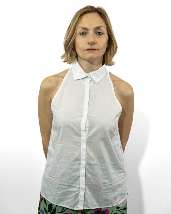 Camicia Smanicata Bianca | DIEGO ZORODDU