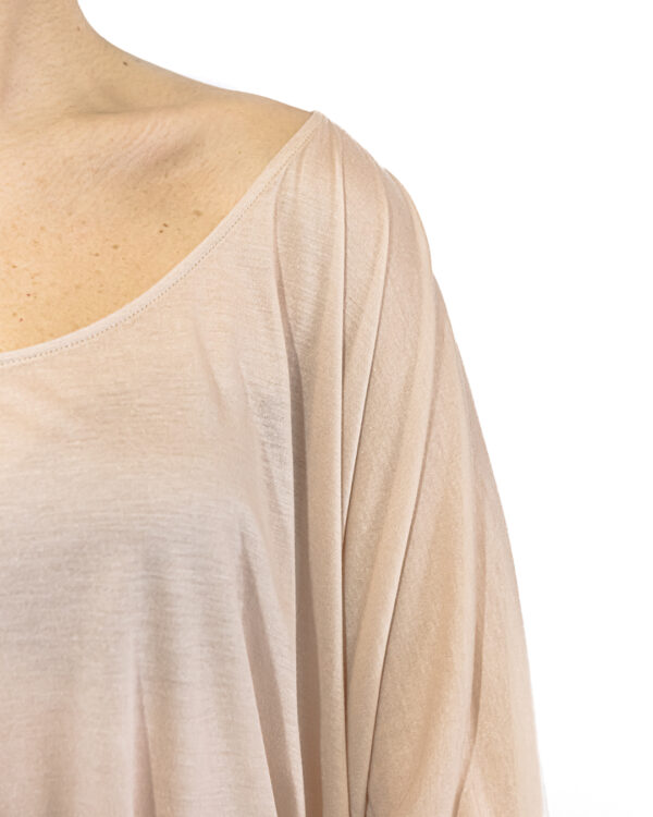 Maglia Poncho Cipria | DIEGO ZORODDU