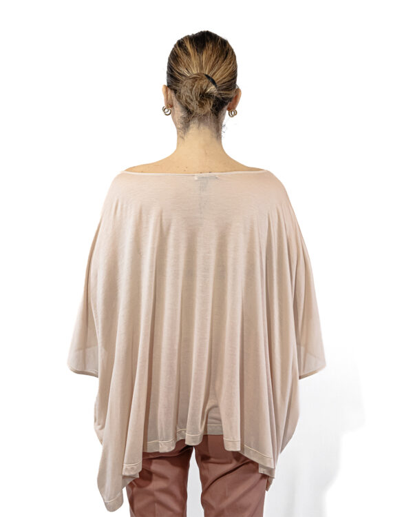 Maglia Poncho Cipria | DIEGO ZORODDU