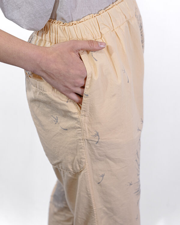 Pantaloni Vento Crema | DIEGO ZORODDU