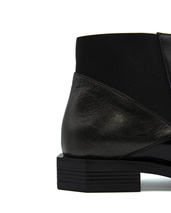 Stivaletto Patch Nero | DIEGO ZORODDU