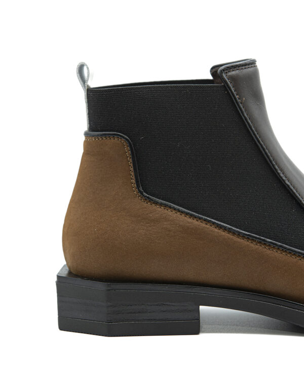 Stivaletto Patch Marrone | DIEGO ZORODDU