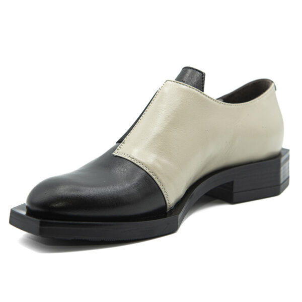 Slip on Nero e Crema | DIEGO ZORODDU
