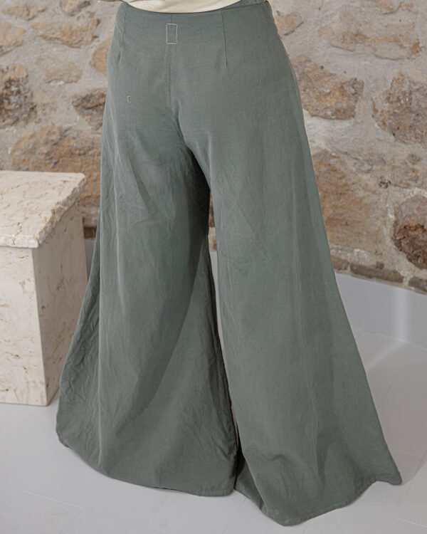 Pantaloni Isa Verde | DIEGO ZORODDU