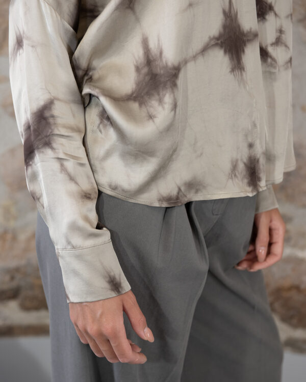 Camicie Flora Grigia | DIEGO ZORODDU