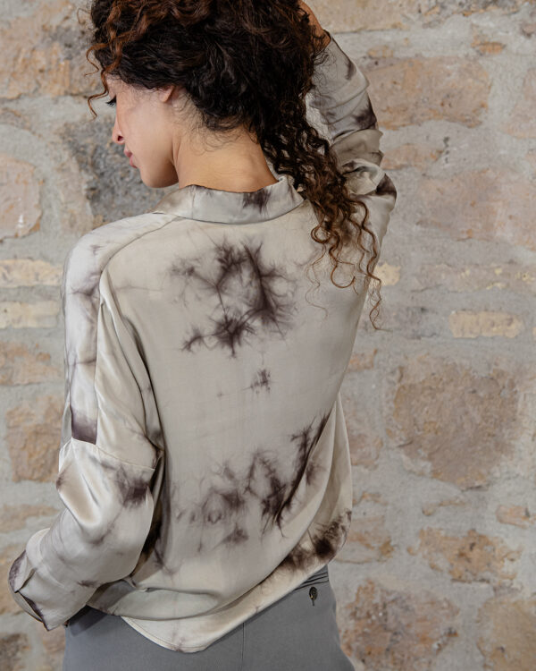 Camicie Flora Grigia | DIEGO ZORODDU