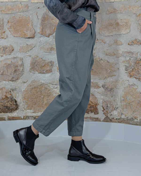 Pantalone Lucrezia Grigio | DIEGO ZORODDU