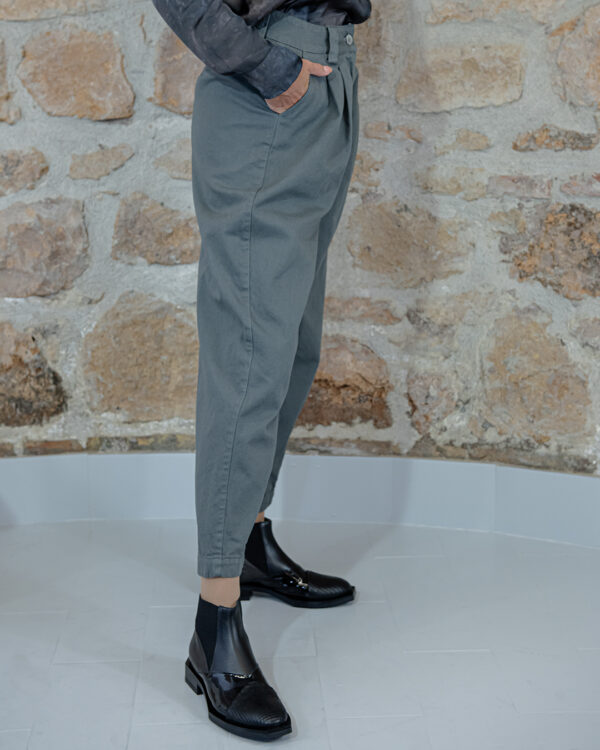 Pantalone Lucrezia Grigio | DIEGO ZORODDU