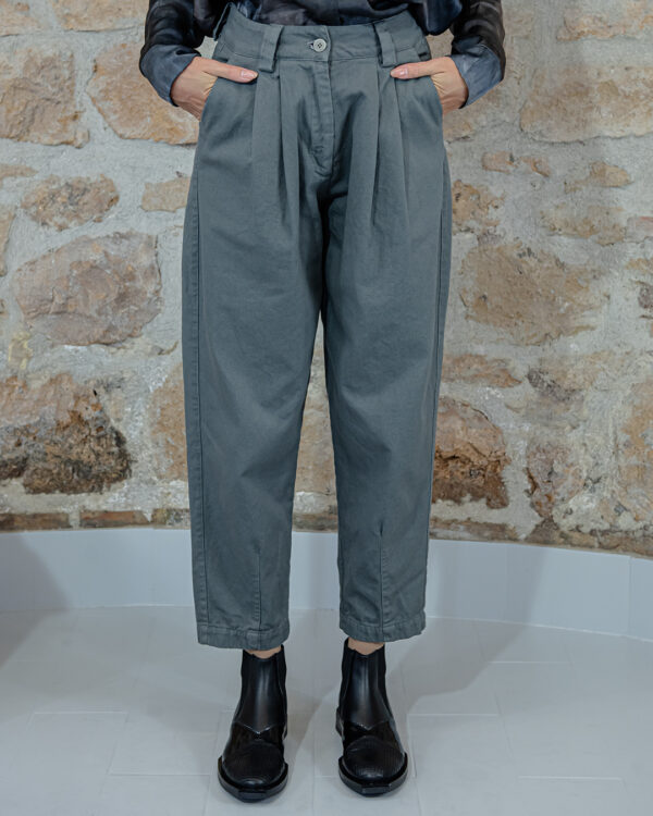 Pantalone Lucrezia Grigio | DIEGO ZORODDU