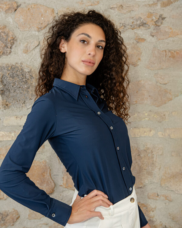 Camicia Mary Blu | DIEGO ZORODDU