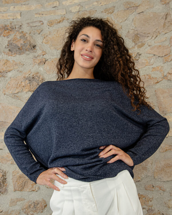 Maglione Isa Grigio | DIEGO ZORODDU