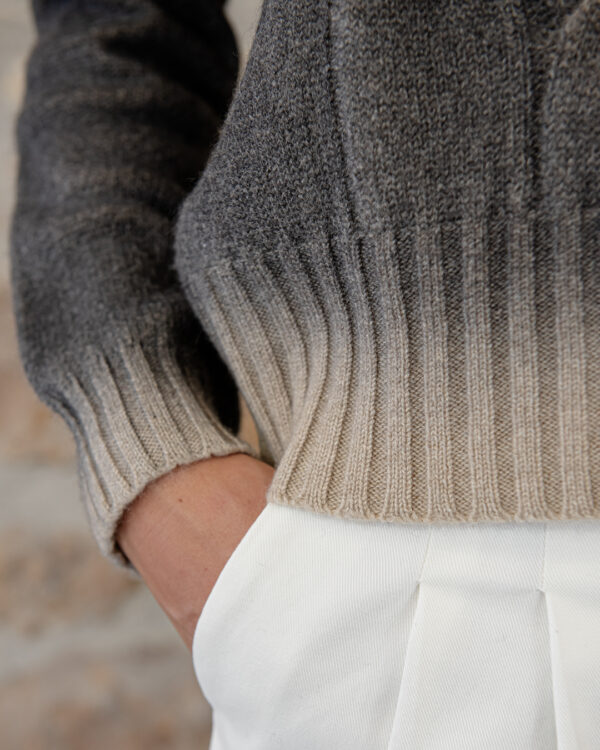 Lener Cashmere Tortora | DIEGO ZORODDU