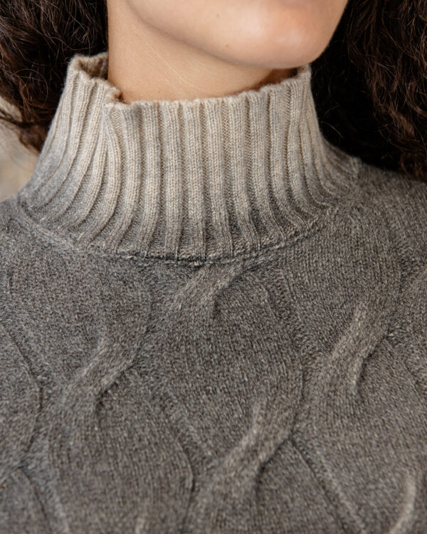Lener Cashmere Tortora | DIEGO ZORODDU