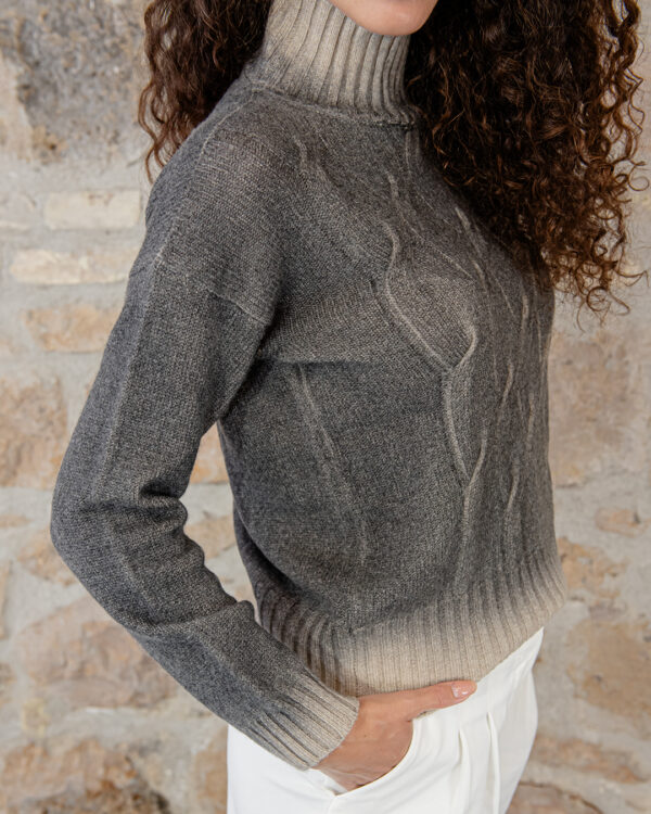 Lener Cashmere Tortora | DIEGO ZORODDU