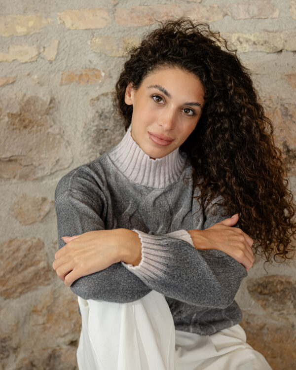 Lener Cashmere Tortora | DIEGO ZORODDU
