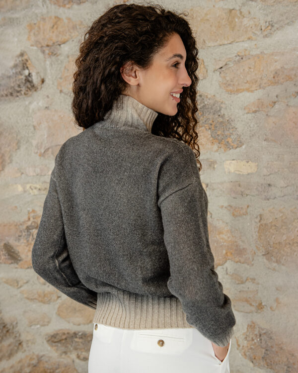 Lener Cashmere Tortora | DIEGO ZORODDU