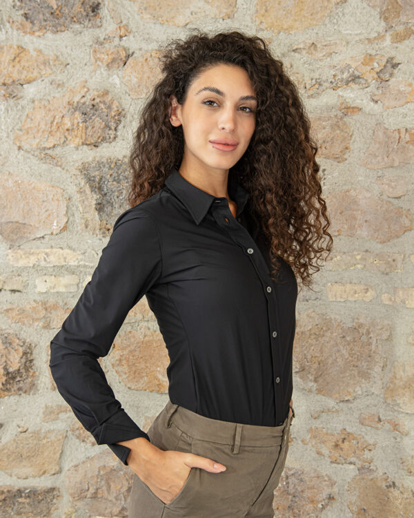 Camicia Mary Nero | DIEGO ZORODDU