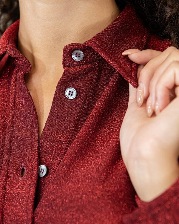 Camicia Mary Rosso | DIEGO ZORODDU