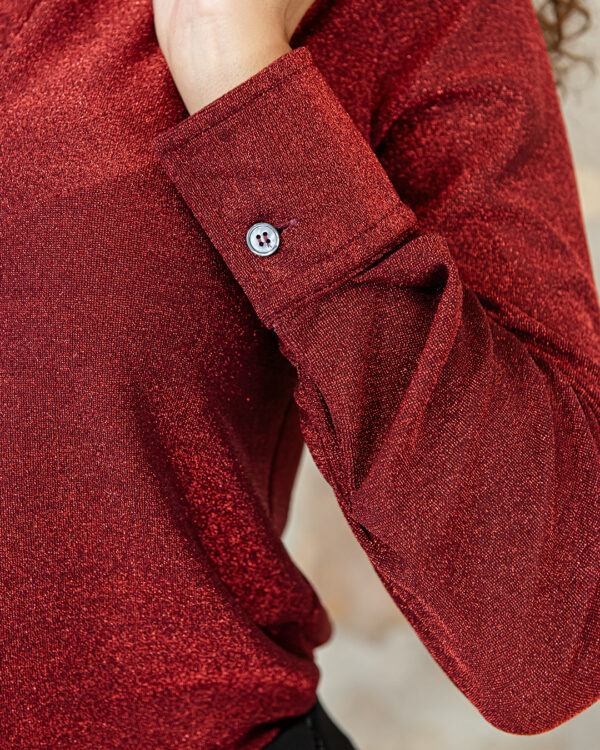 Camicia Mary Rosso | DIEGO ZORODDU